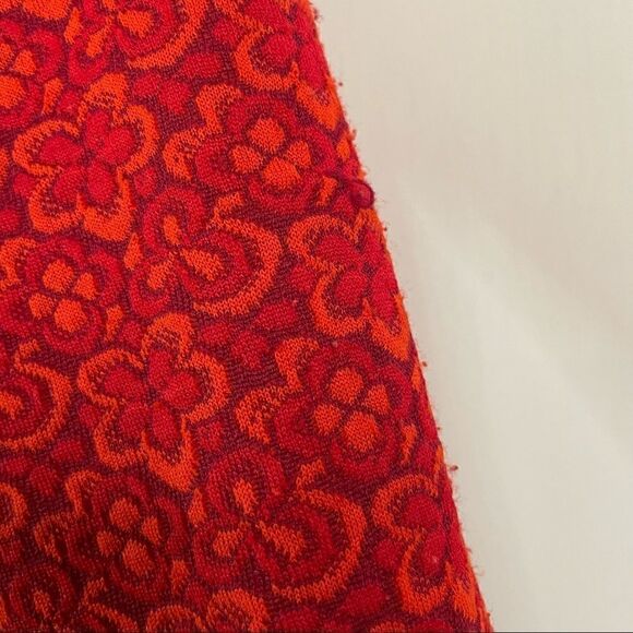 Vintage 60’s High Neck Floral Maxi Dress - Picture 5 of 6